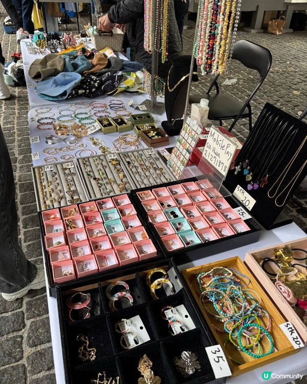 趁週末行本地市集😍 哥本哈根嘅大笪地✨ 仲有二手名牌市集