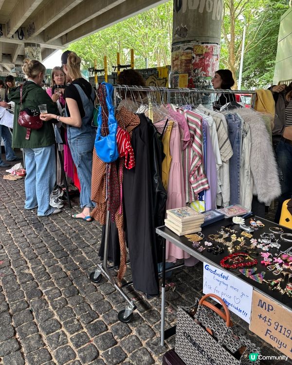 趁週末行本地市集😍 哥本哈根嘅大笪地✨ 仲有二手名牌市集