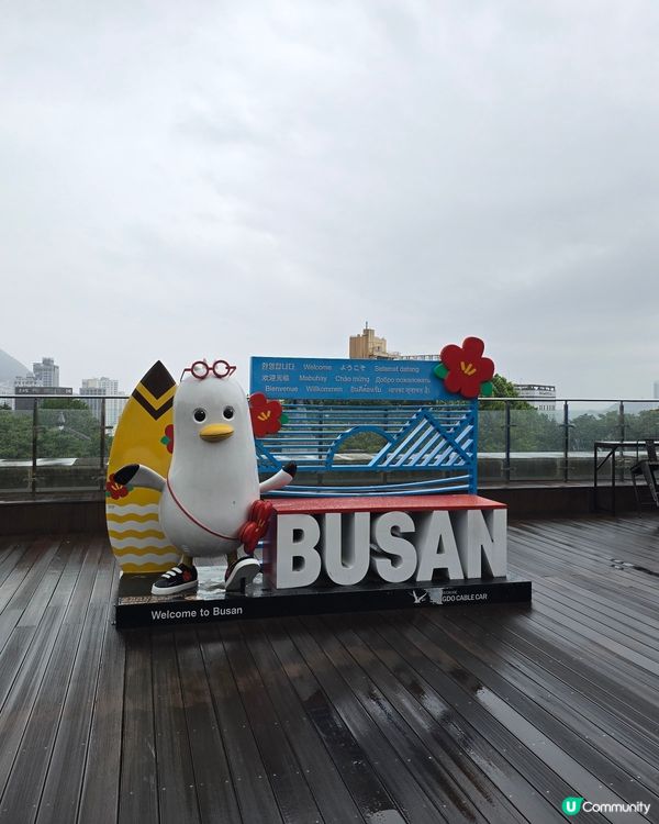 釜山塔景色以外