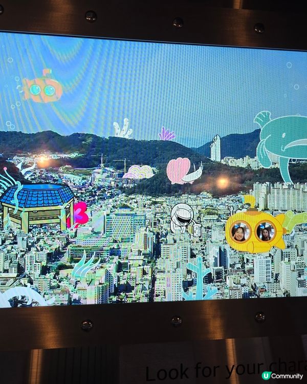 釜山塔景色以外