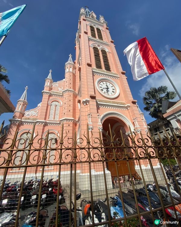 ［越南旅遊］越南胡志明粉紅教堂