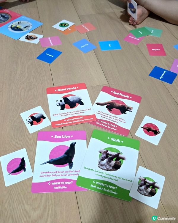 海洋公園授權遊戲卡🃏