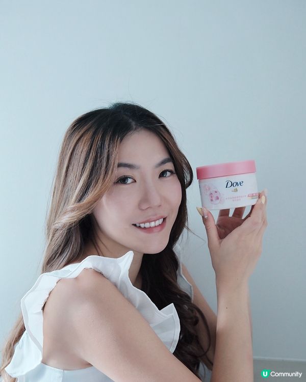 夏日嫩滑肌！櫻花磨砂膏🌸🍦 