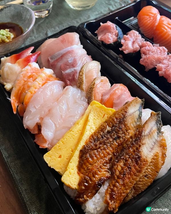 壽司郎外賣🤤！週末唔煮飯嘅好選擇！🍣