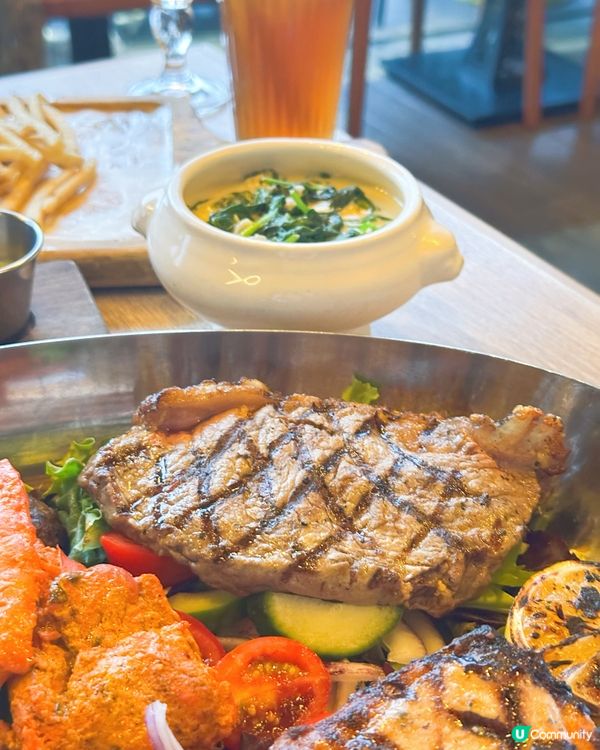 北角海景牛扒餐！🥩$688抵食！