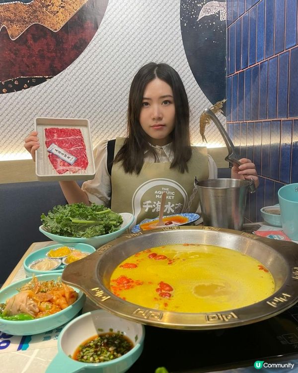 千海水產，我以為自己咗海鮮批發市場，點知真係一間火鍋放題😳