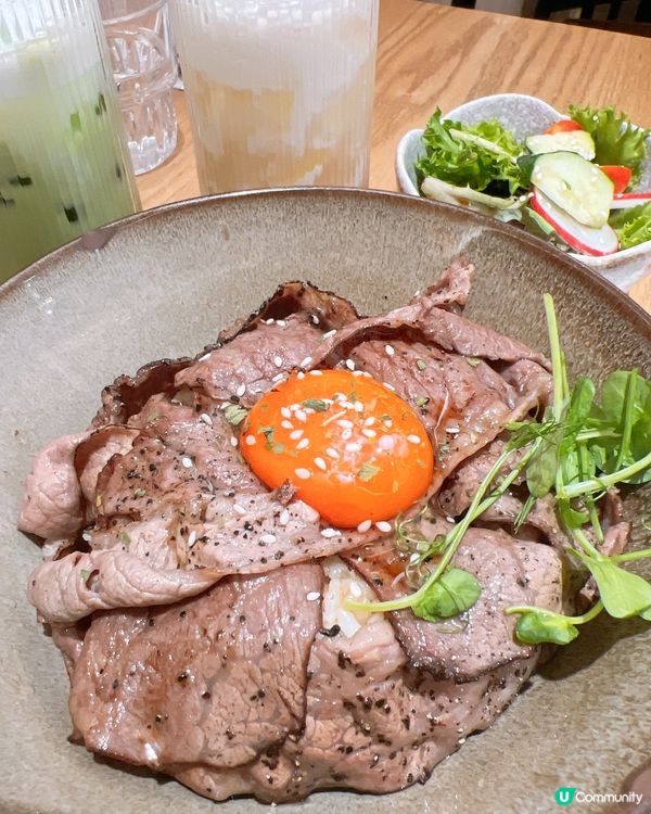 沙田必食藍帶神丼🔥！和牛月見蛋x白咖喱烏冬雙殺🌟😋😋