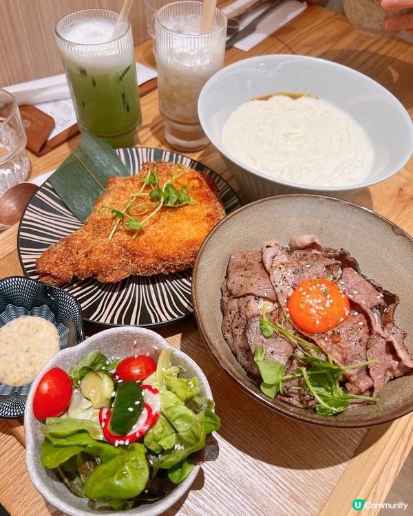 沙田必食藍帶神丼🔥！和牛月見蛋x白咖喱烏冬雙殺🌟😋😋