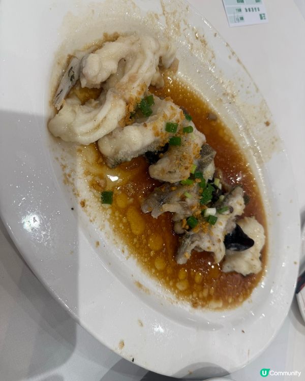 椒鹽鮮魷，咖喱牛腩煲，蒜蓉蒸龍躉