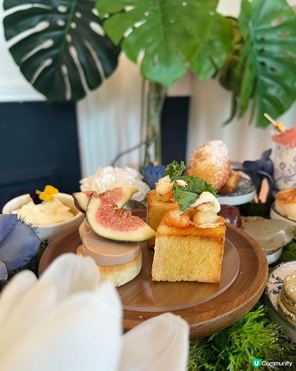 尖沙咀｜夏日下午茶聚會🥂｜青花瓷花園拼盤🌷🌼🪻