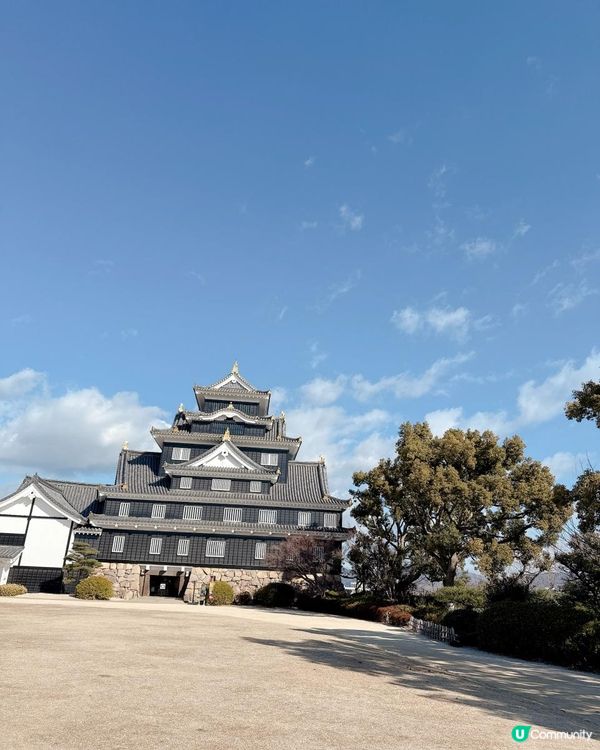 遊岡山城🏯飽覽市景🤩！ 