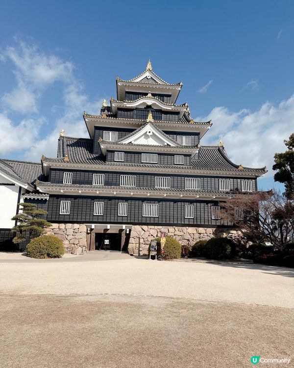 遊岡山城🏯飽覽市景🤩！ 