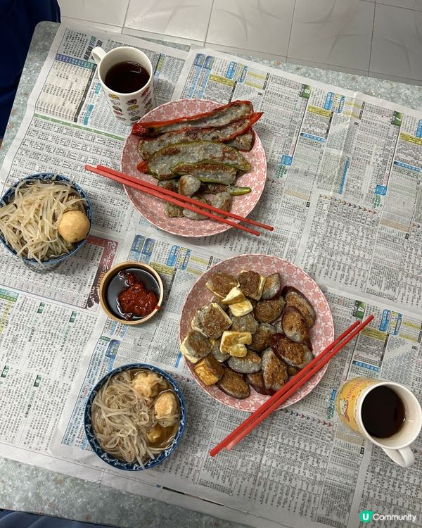 港式美食煎釀三寶