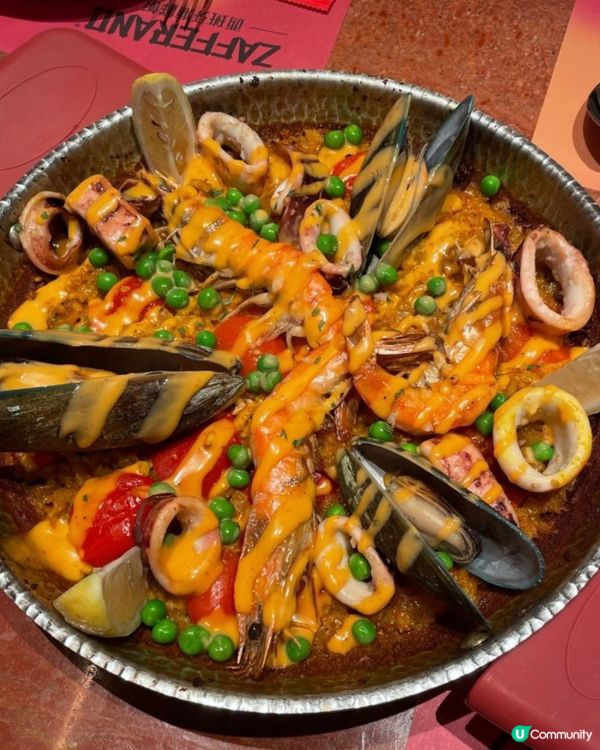 西班牙海鮮飯🤤深圳約會必去！💖