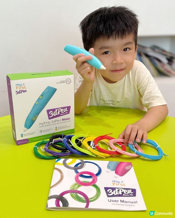 3D筆帶你探索小朋友內心世界🎨✨