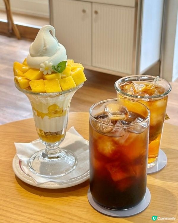 🇰🇷首爾必打卡系芒果芭菲咖啡廳🥭🍨