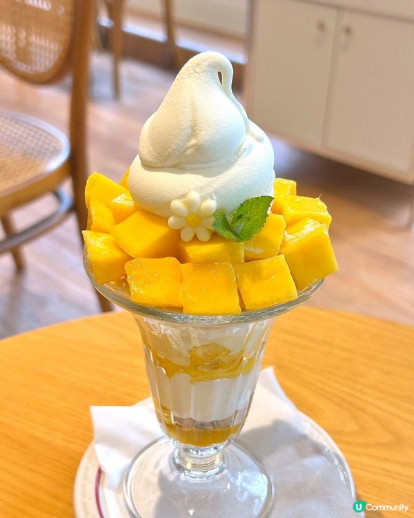 🇰🇷首爾必打卡系芒果芭菲咖啡廳🥭🍨