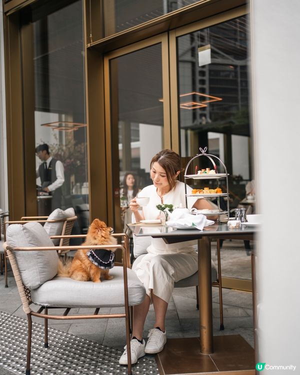 港女酒店下午茶初體驗！💄🍰 花園靚景超正！買一送一！