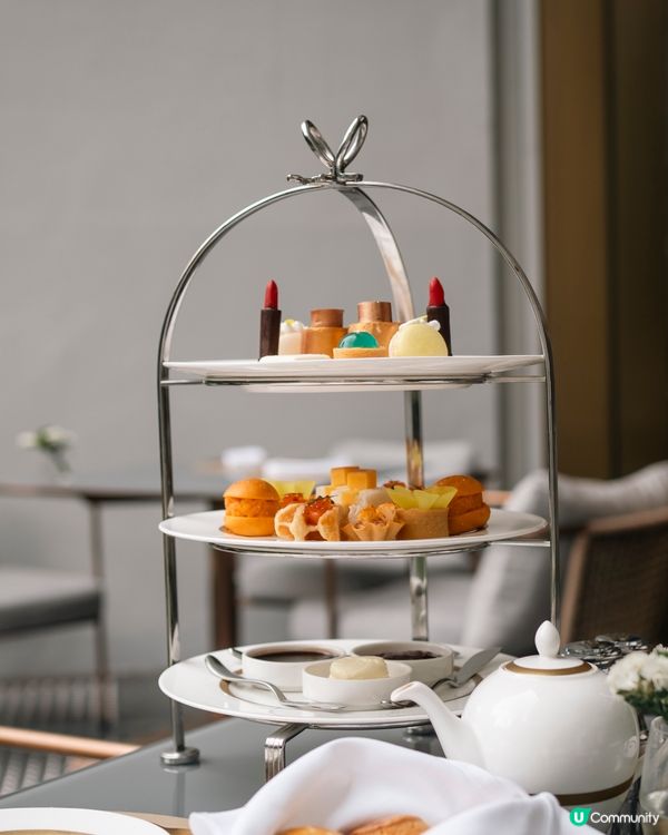 港女酒店下午茶初體驗！💄🍰 花園靚景超正！買一送一！