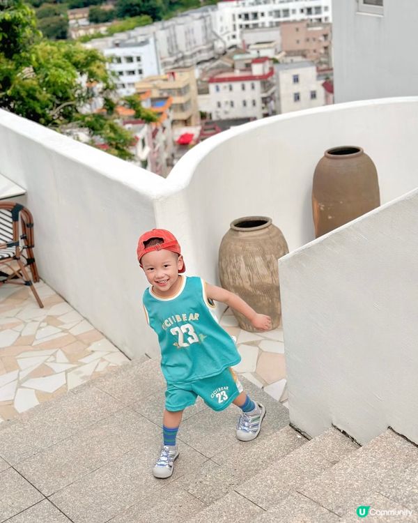 深圳版希臘民宿，暑假Staycation必去🌊📸！