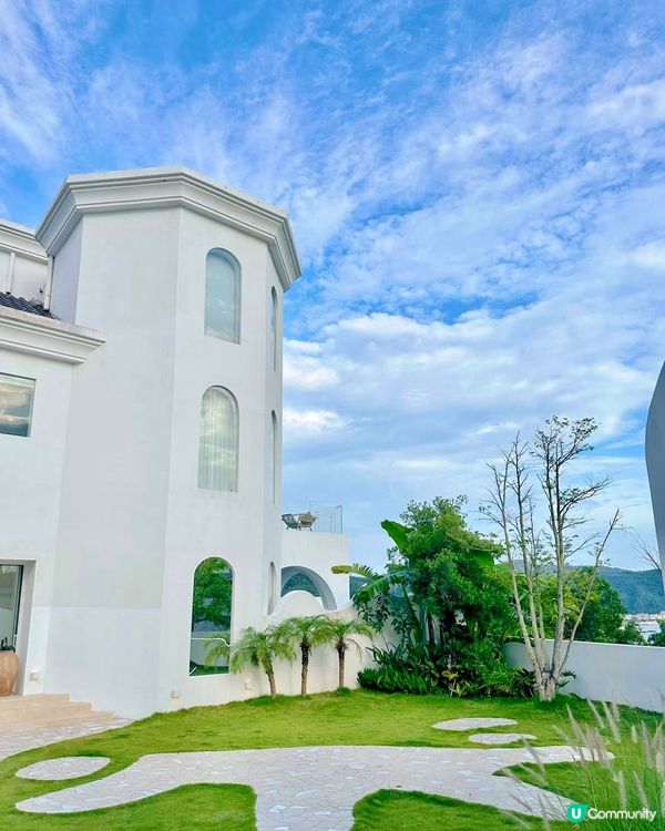 深圳版希臘民宿，暑假Staycation必去🌊📸！