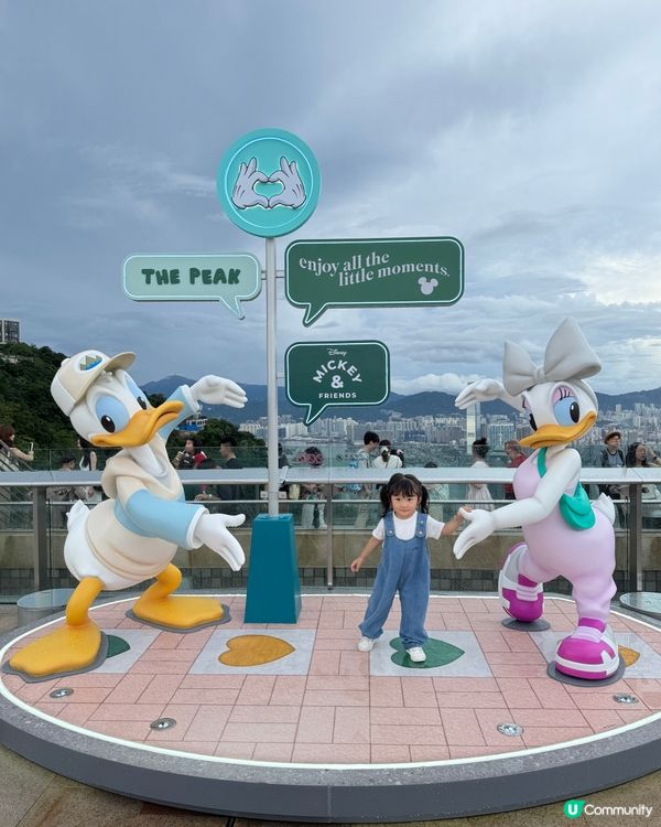 迪士尼迷注意！山頂纜車🏰米奇陪你玩🥳