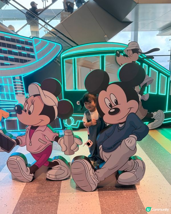 迪士尼迷注意！山頂纜車🏰米奇陪你玩🥳