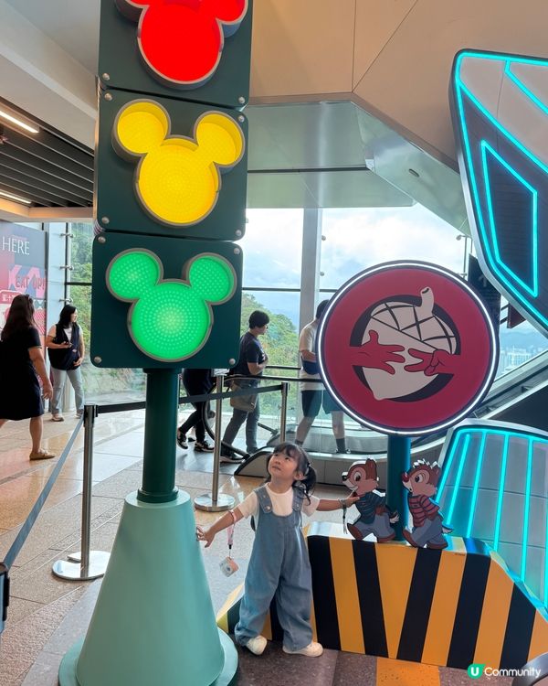 迪士尼迷注意！山頂纜車🏰米奇陪你玩🥳