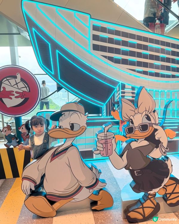 迪士尼迷注意！山頂纜車🏰米奇陪你玩🥳