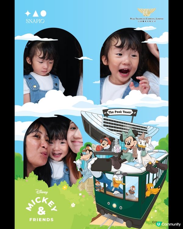 迪士尼迷注意！山頂纜車🏰米奇陪你玩🥳