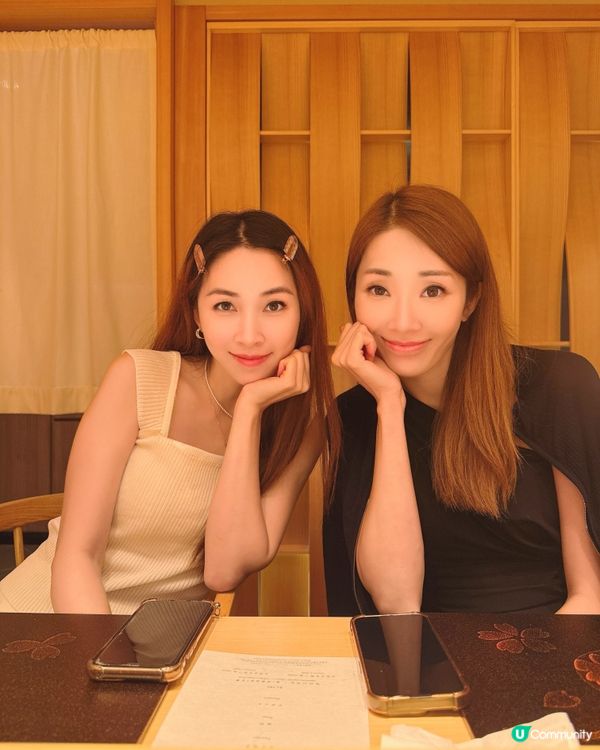 同姐妹撐枱腳！🍣米芝蓮星級壽司🤤！ #食好西