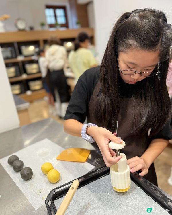 奇華🥮熊貓蛋黃奶皇及黑芝麻奶皇月餅班