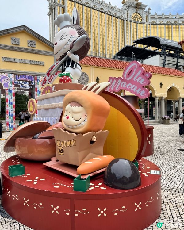 澳門打卡7米高Lububu💓送明信片