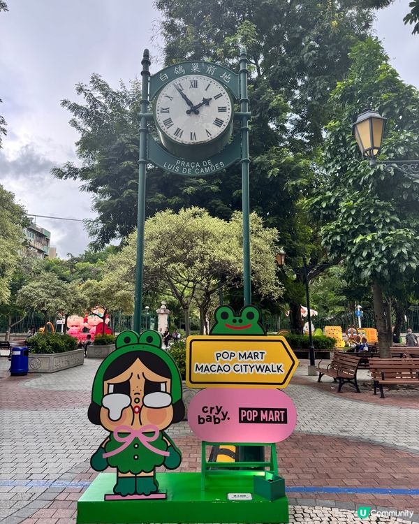 澳門打卡7米高Lububu💓送明信片