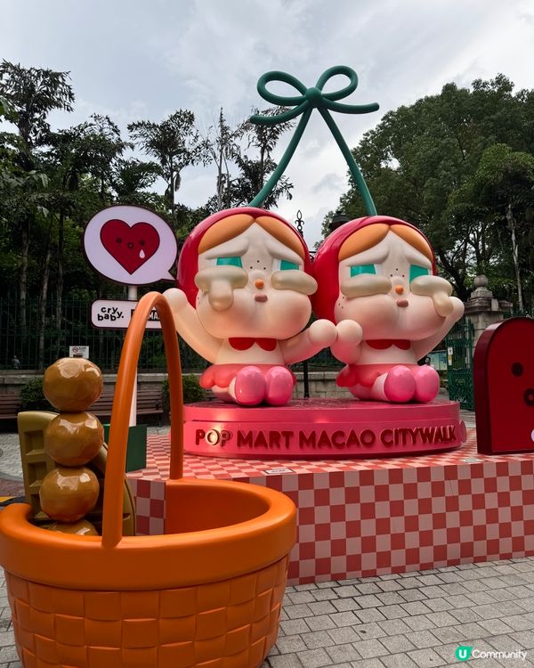 澳門打卡7米高Lububu💓送明信片