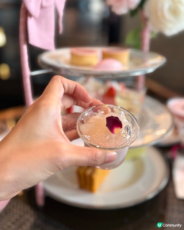 【粉紅花影下午茶🌸閨蜜必去！】