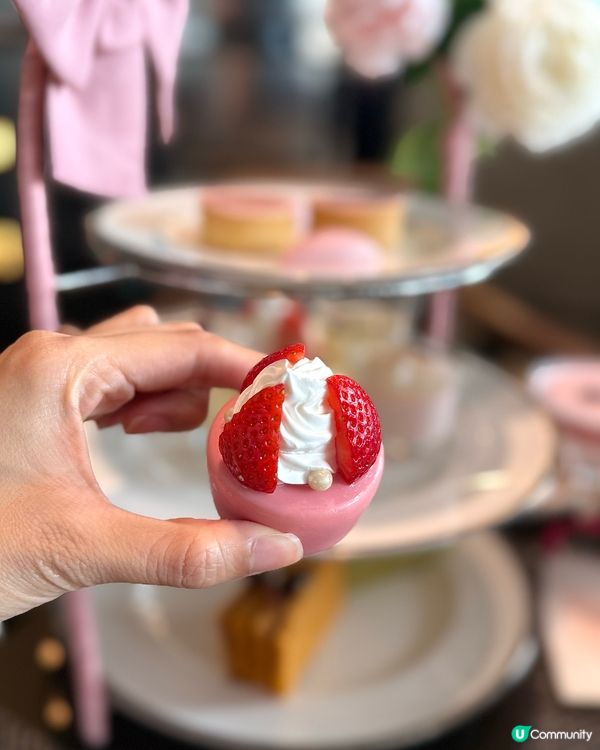 【粉紅花影下午茶🌸閨蜜必去！】