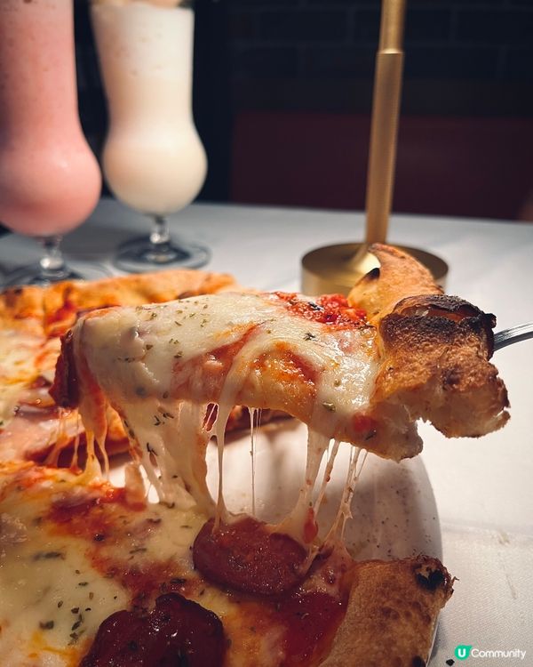 浪漫約會餐廳推介！意大利人主理石窯手拉Pizza🍕