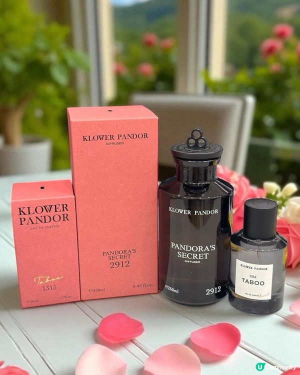 ✨為你嘅人生增添一抹甜美浪漫🌸 KLOWER PANDOR 記憶香氛💜