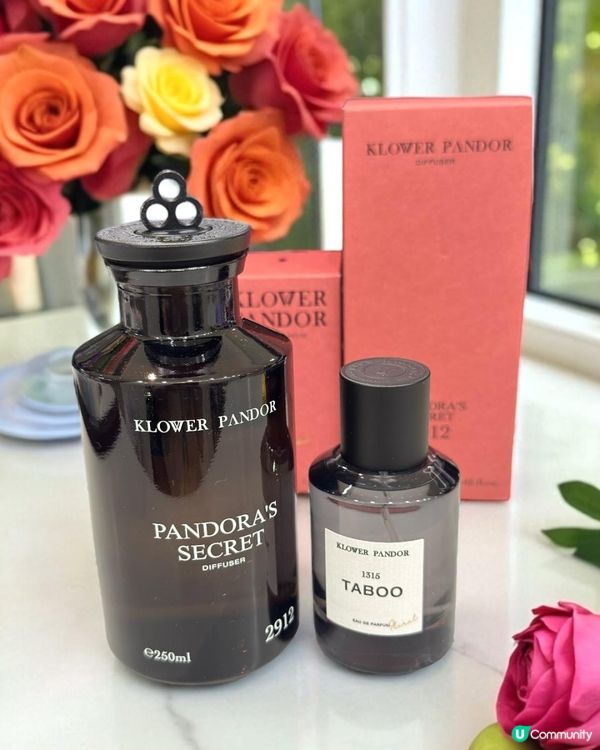 ✨為你嘅人生增添一抹甜美浪漫🌸 KLOWER PANDOR 記憶香氛💜