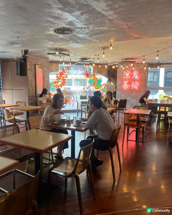 中環荷蘭正😍黑蒜和牛面頰x 脆邊叉燒豬油撈飯🐷🔥