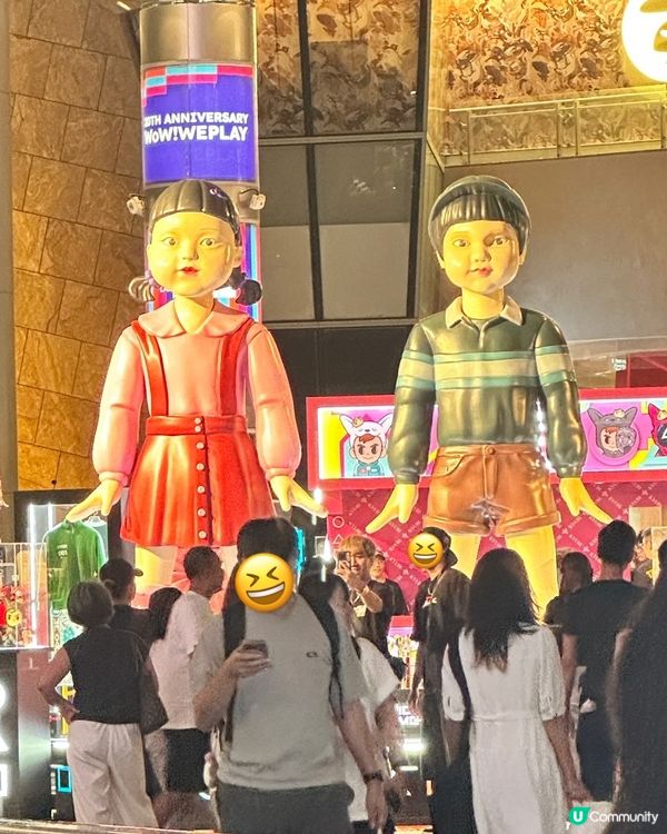 魷魚遊戲第三季！朗豪坊打卡📸！英熙哲秀等你嚟🥳！