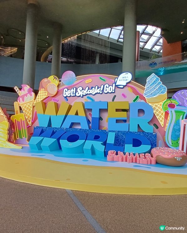 夏日水上樂園初體驗！🌊 八彩天梯超正！🥳