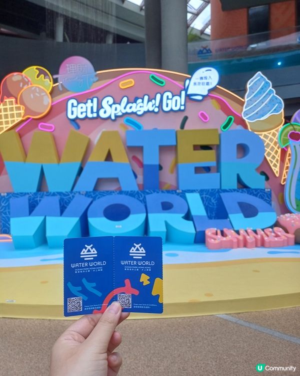 夏日水上樂園初體驗！🌊 八彩天梯超正！🥳