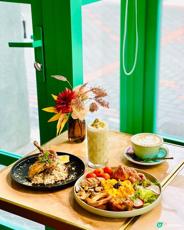 旺角𓎏ෆ.ᐟ鬧市中的歐陸風打卡Café𓈒𓂃.