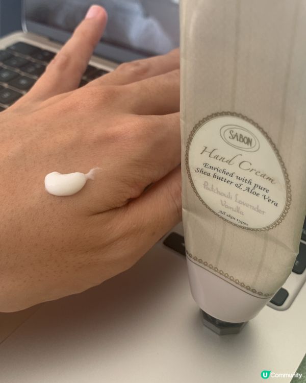 Sabon hand cream
