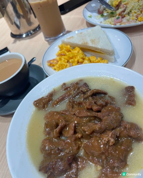 【#灣仔美食 】沙爹牛麵勁多料！世華茶餐廳實測