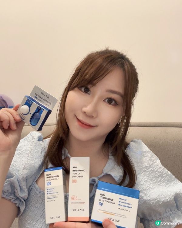 韓國急救精華！💧 100%玻尿酸勁保濕！✨