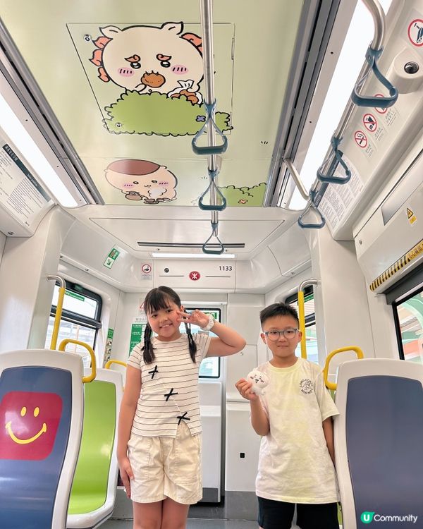 港鐵 x 吉伊卡哇！輕鐵列車7.12開動🥳！