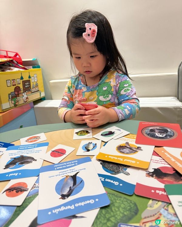 妹妹嘅熊貓教具🐼！玩到勁開心🥳！